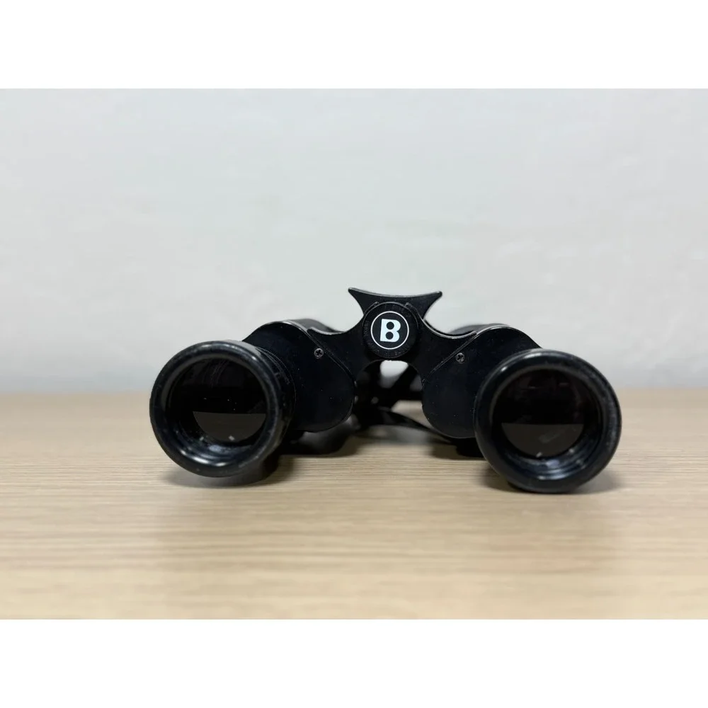 Vtg Bushnell Falcon Binoculars‎ 7x35 Insta-Focus w/ Hard Case and Covers